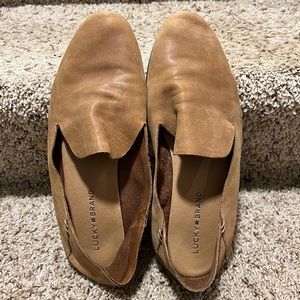 Lucky Brand leather loafers women’s size 12